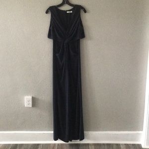 Halston Heritage Navy Jumpsuit